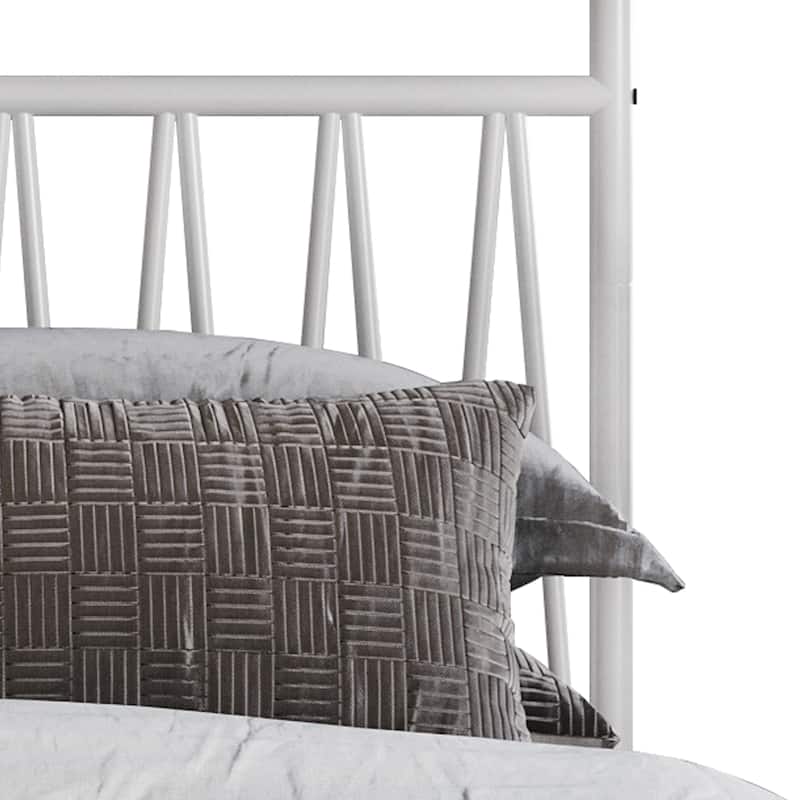 Clayfell Dallas Metal Canopy Bed