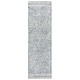 preview thumbnail 55 of 83, SAFAVIEH Handmade Abstract Zenzi Modern Wool Rug 2'3" x 10' Runner - Ivory/Navy