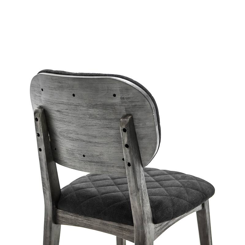 Midnight Open Back Dining Chair - Set of 2