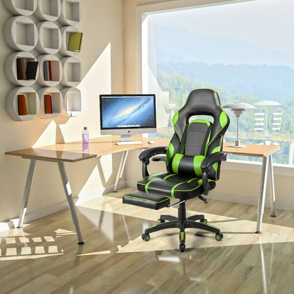 Shop Costway Massage Office Home Racing Style Executive High Back