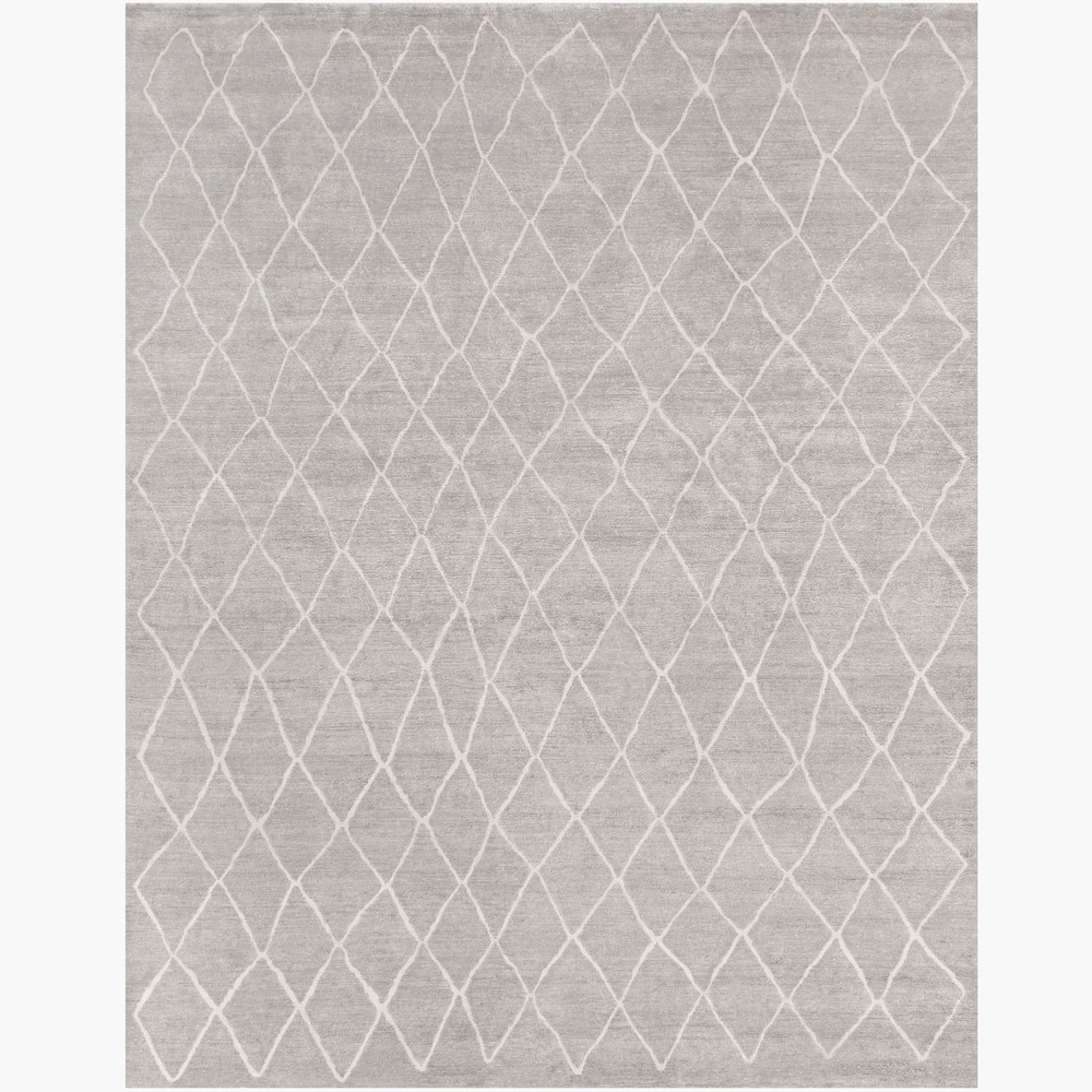 Ben Soleimani Arlequin New Zealand Wool and Viscose Hand-Knotted Rug