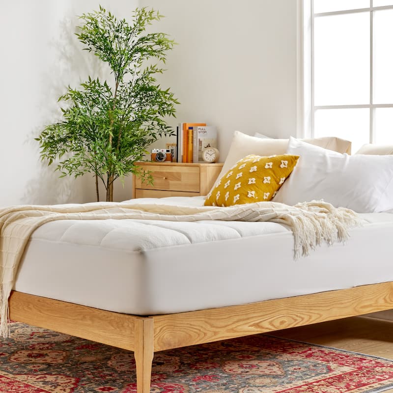 Sonvie Waterproof Jacquard Air Mattress Pad