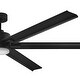 preview thumbnail 3 of 7, Hinkley Indy Maxx Outdoor Ceiling Fan - Matte Black - 82"