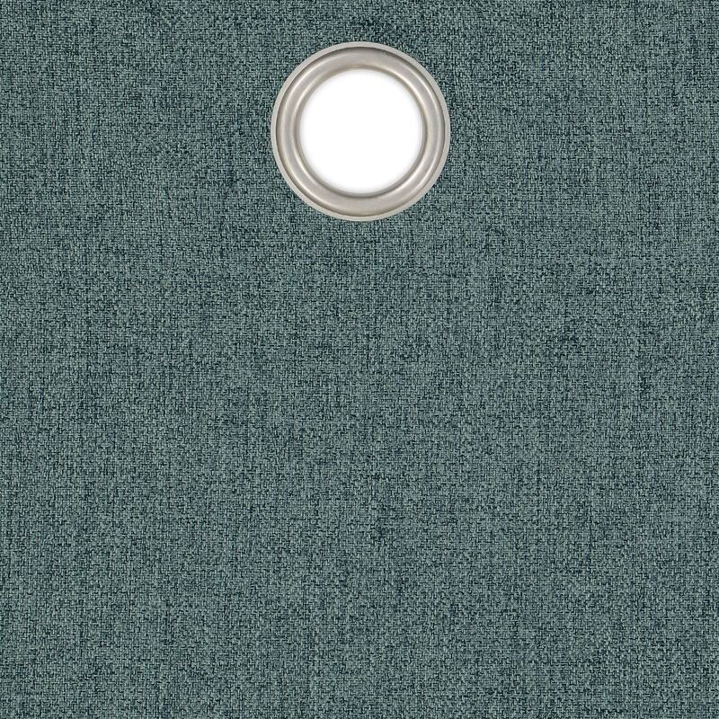 Eclipse Welwick Magnitech 100% Blackout Curtain, Grommet Window Curtain Panel, Seamless Magnetic Closure (1 Panel)