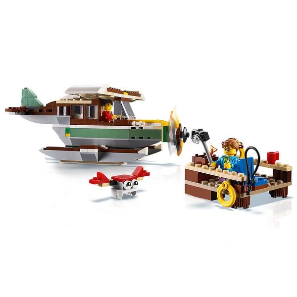 Shop Lego Creator Riverside Houseboat 31093 Overstock 30338500