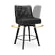 Option Black/Faux Leather