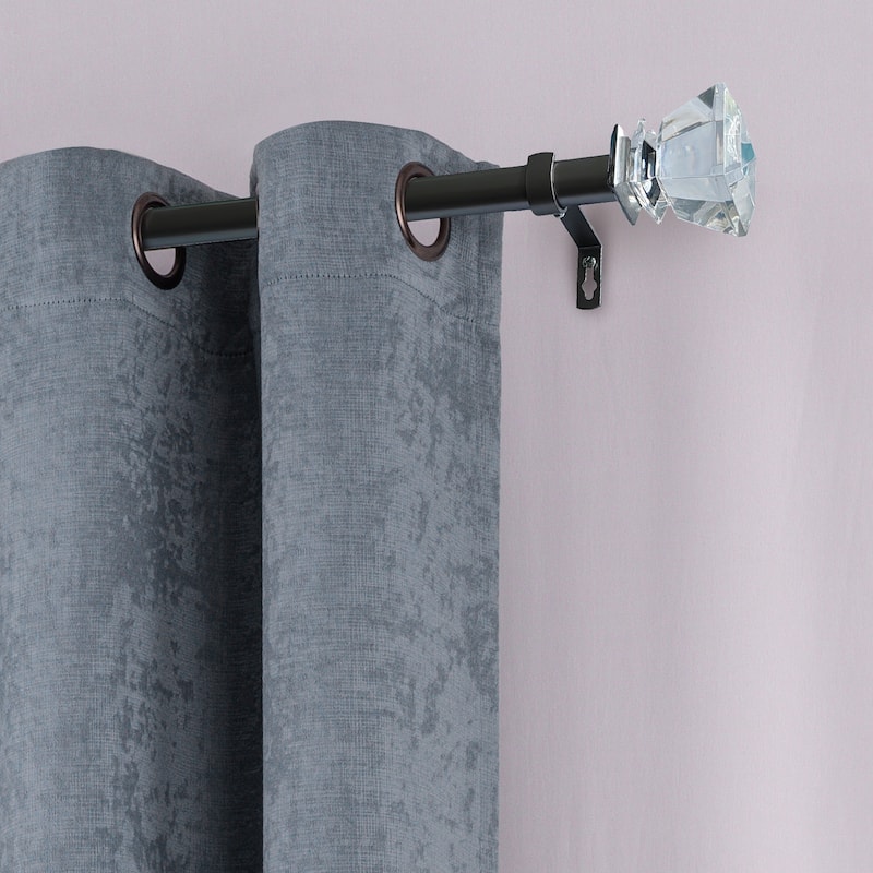 Misty Acrylic Window Curtain Rods