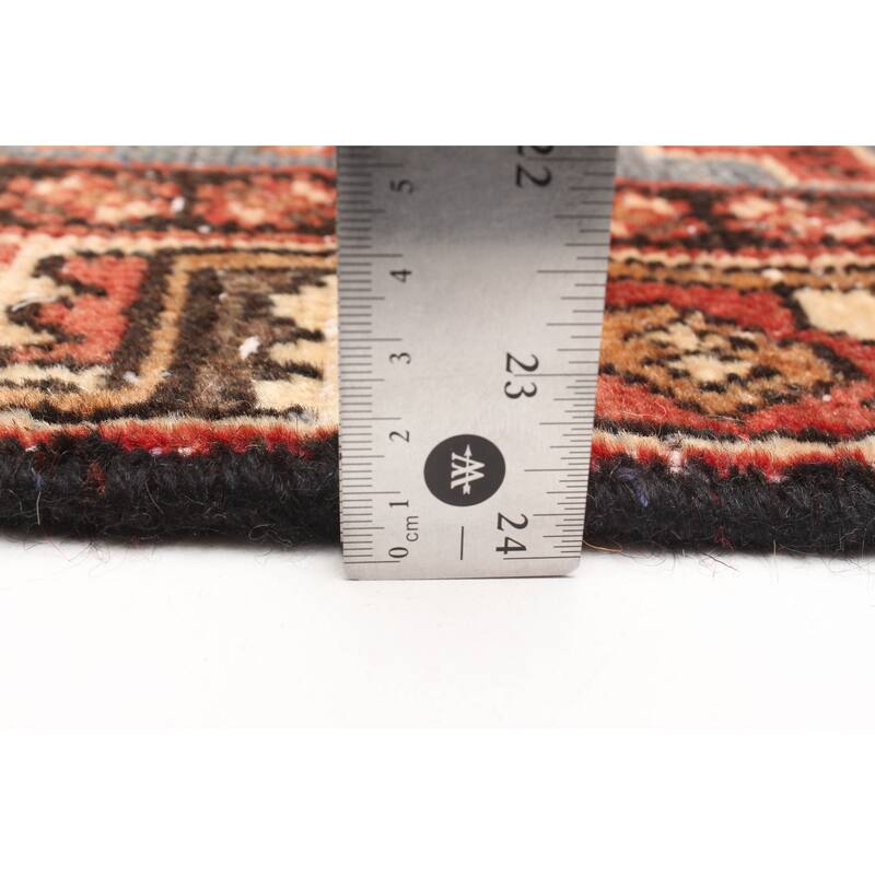 ECARPETGALLERY Hand-knotted Antalya Vintage Red Wool Rug - 4'7 x 5'11