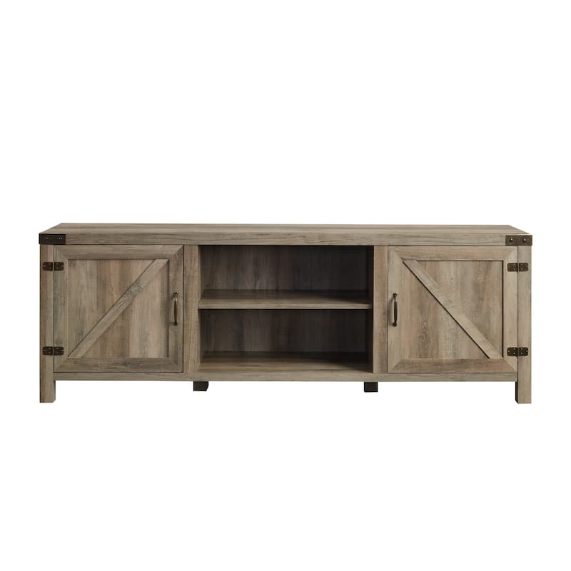 Middlebrook Firebranch 70-inch Barn Door TV Stand