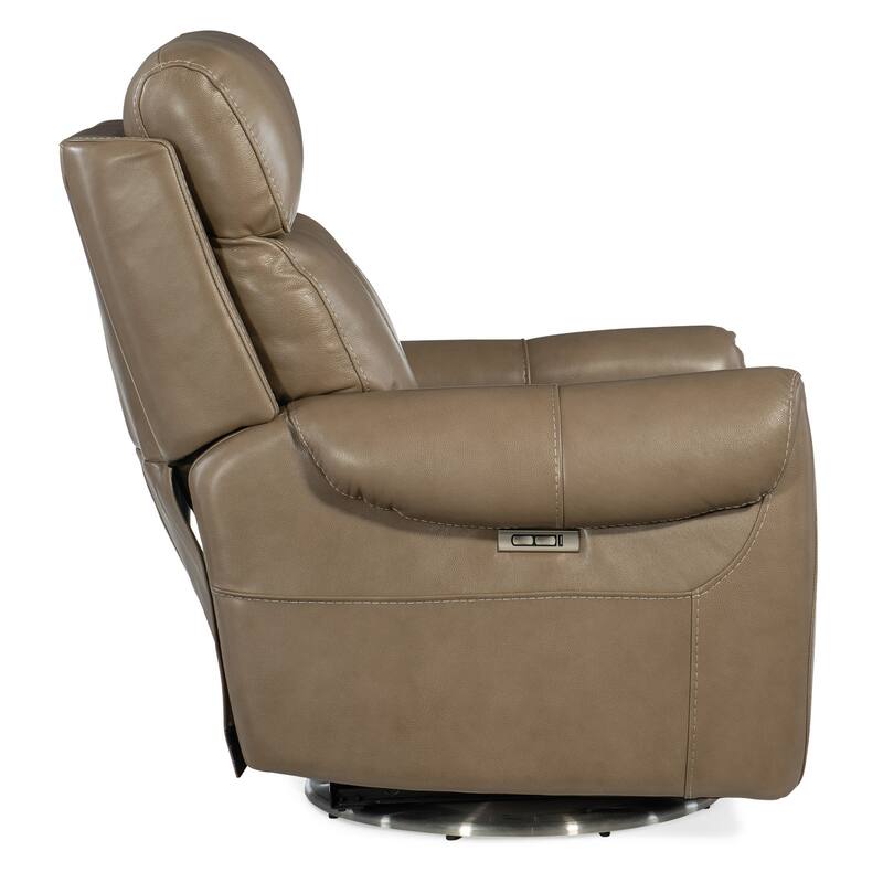 Hooker Furniture RC600-PHSZ-POWER-RECLINER Sterling 36" Wide Leather