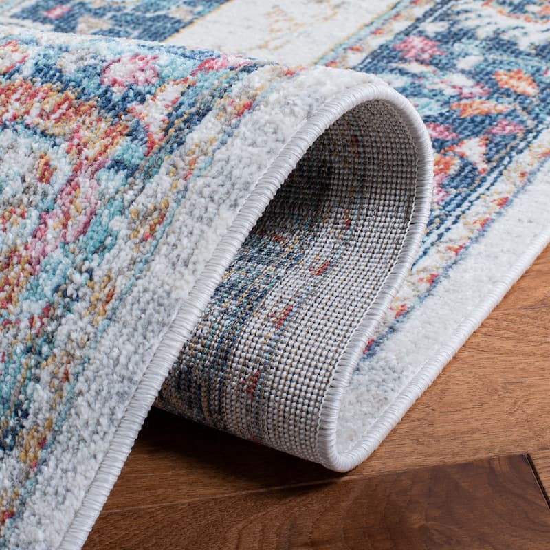 SAFAVIEH Phoenix Ivanne Boho Medallion Distressed Rug