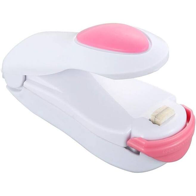 Plastic Bag Packing Tools Mini Household Sealing Clip Sealer 2 Pack