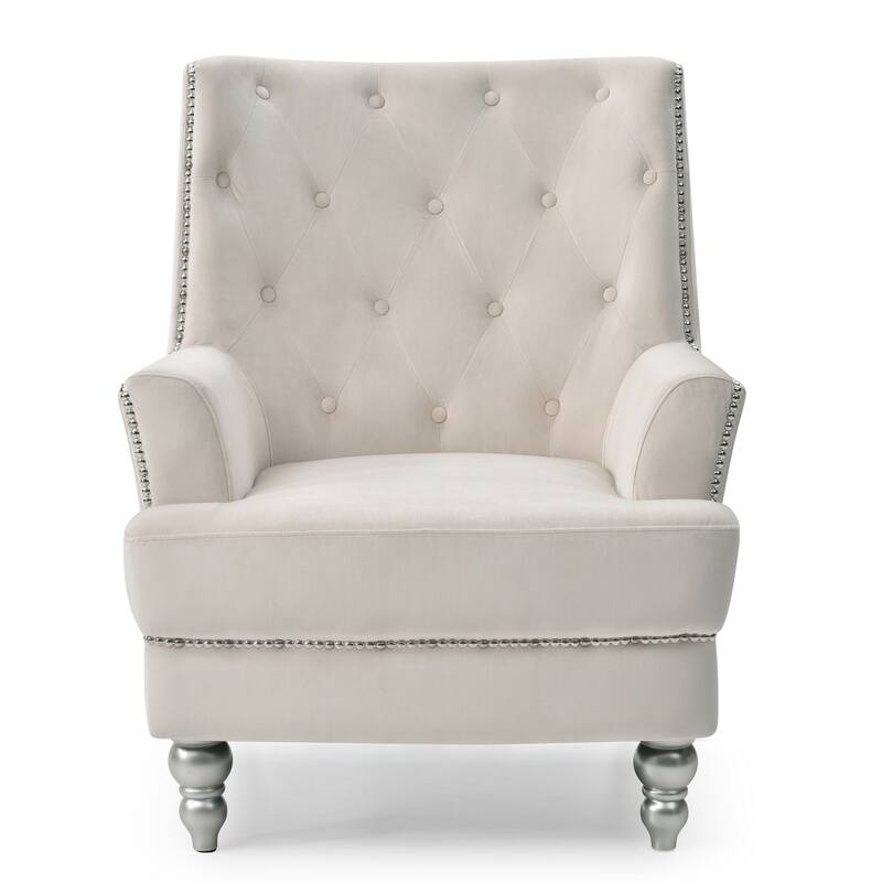 Accent Chair with Tufted Back