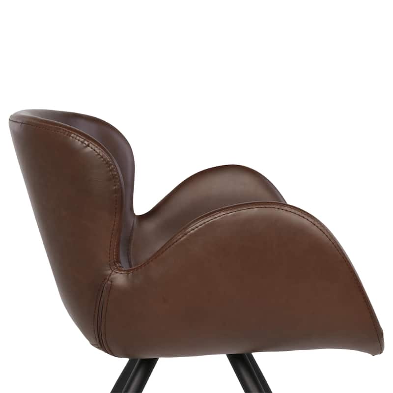 Furnish Theory Terra Serenity Dining Armchair Arm Chair w/ Various Artificial Leather (Polyurethane) Upholstery Covers