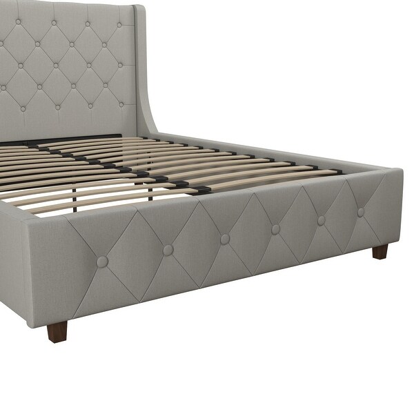 Cosmopolitan mercer discount upholstered bed