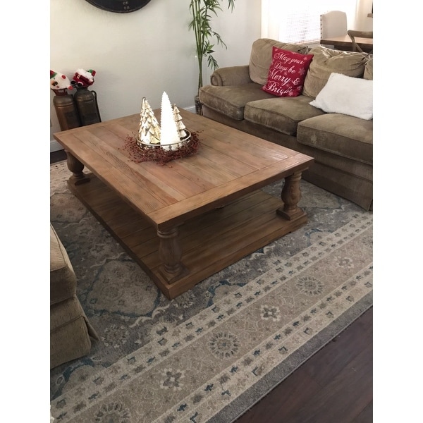 Edmaire Rustic Baer 60 Inch Coffee Table By Inspire Q Edmaire Rustic Baer 60 Inch Coffee Table By Inspire Q On Free Shipping Today 9821281