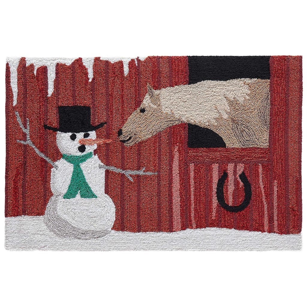 Liora Manne Frontporch Farm To Table Indoor/Outdoor Rug - 2'6" x 4'