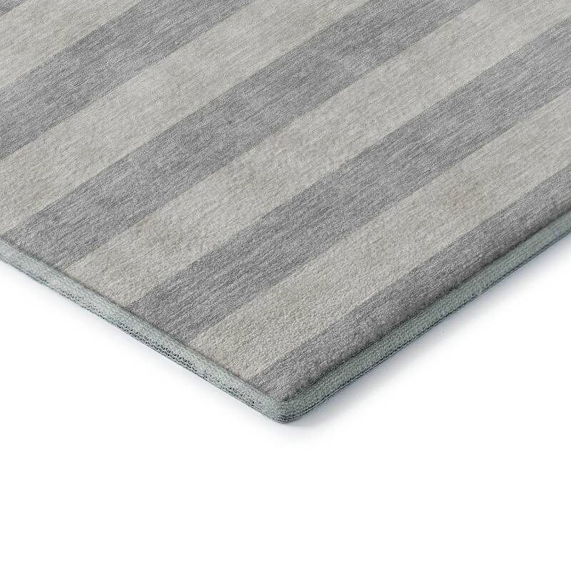 Premium Washable Super Soft Cabana Stripe Mayfield Rug