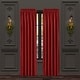 preview thumbnail 1 of 6, J. Queen New York Noelle Christmas Window Panel Pair