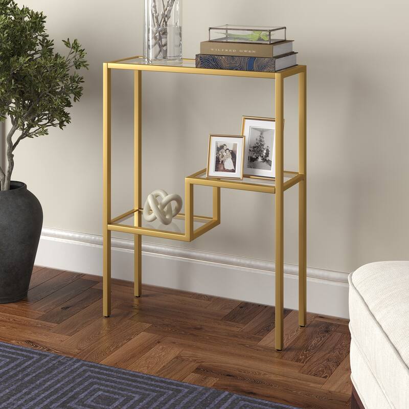 Lovett Console Table - Brass - 22"