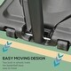preview thumbnail 5 of 7, Soozier Portable Basketball Hoop, 5.2-10' Adjustable Height, Weight Base with Ball Holder, Basket Ball Stand on Wheels