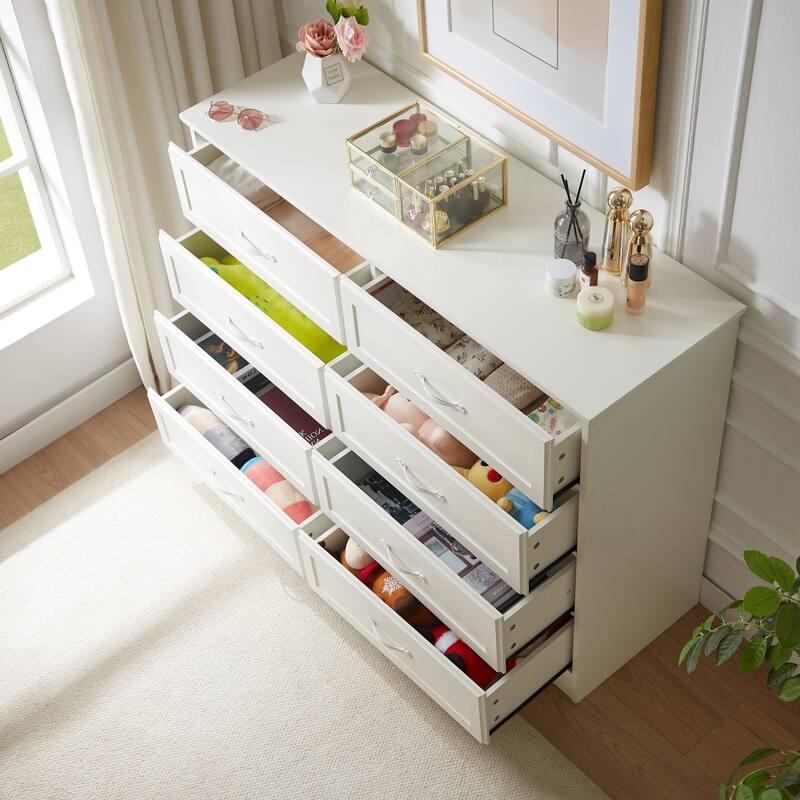 47.6″L x 15.7″W x 36.7″H 3 Drawer Bedroom Chest of Drawers