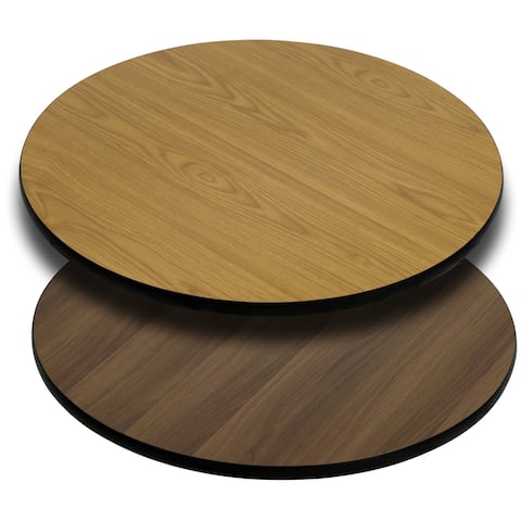 42'' Round Table Top with Reversible Laminate Top