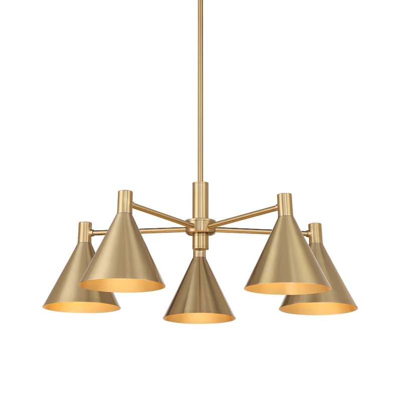 Savoy House 1-8004-5 Pharos 5 Light 30" Wide Chandelier - Noble Brass