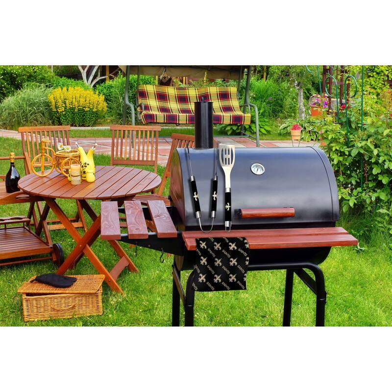NFL New Orleans Saints 3 Piece BBQ Utensil Set - N/A