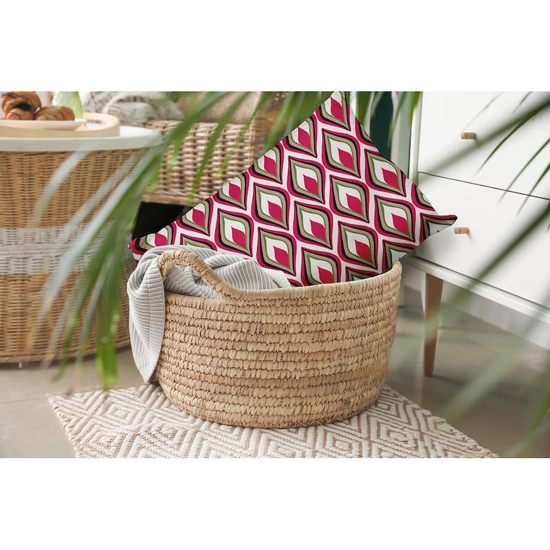Feathers Indoor/Outdoor Throw Pillow