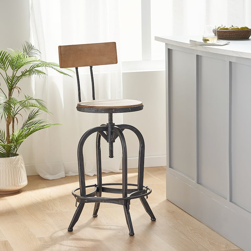 Swivel Bar Stools With Adjustable Height