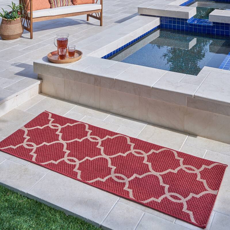 Gertmenian Grace Premium Multi-Size Multi-Colored Flatweave Indoor/ Outdoor Area Rug Collection
