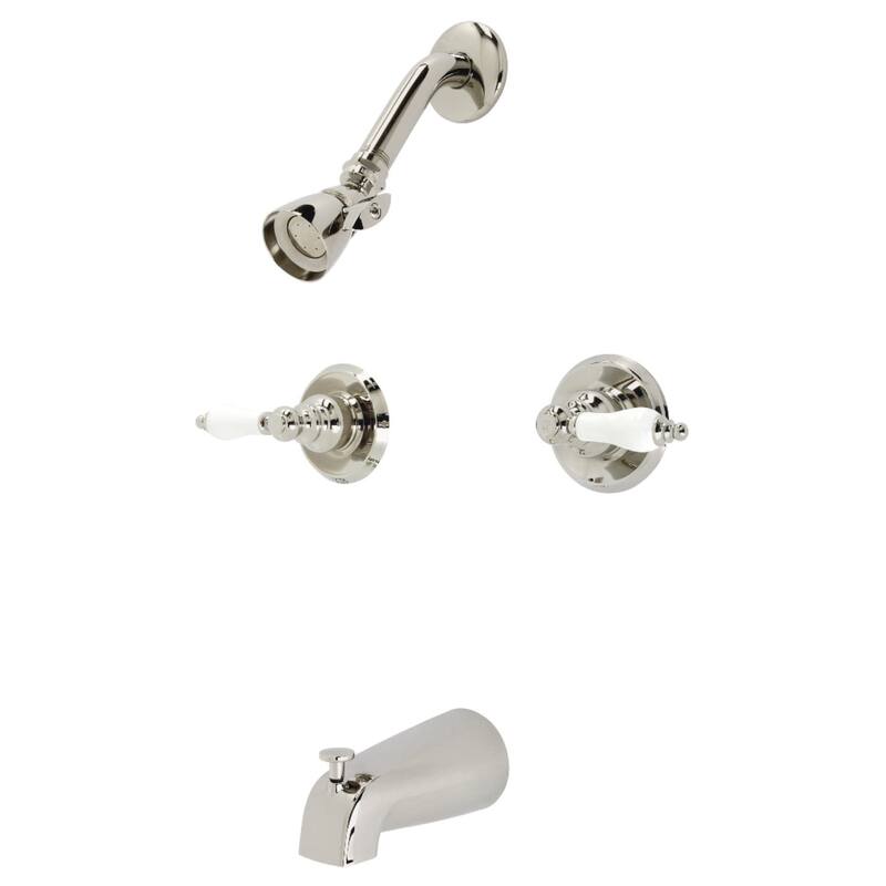 Kingston Brass Magellan Tub and Shower Trim with Single Function - Polished Nickel