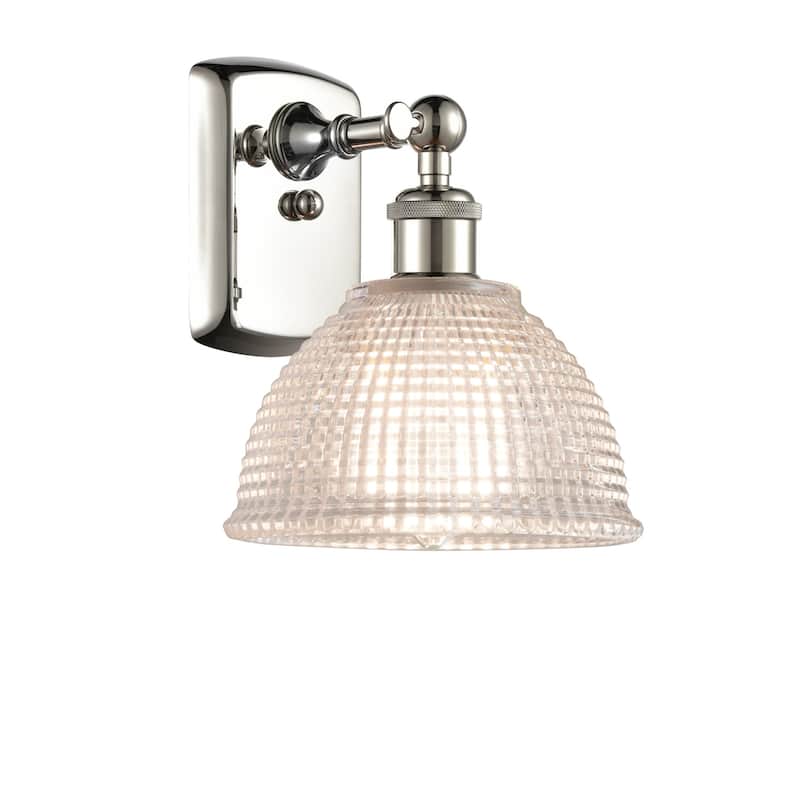 Innovations Lighting Arietta 10" Tall Bathroom Sconce - Polished Nickel / Clear