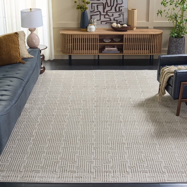 slide 2 of 9, SAFAVIEH Saylor Corrada Modern Geometric Rug