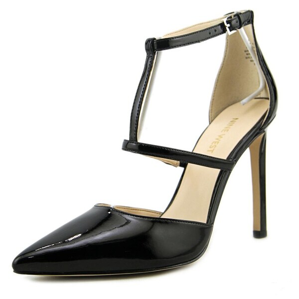 Nine West Tornaydo Open Toe Synthetic Platform Heel