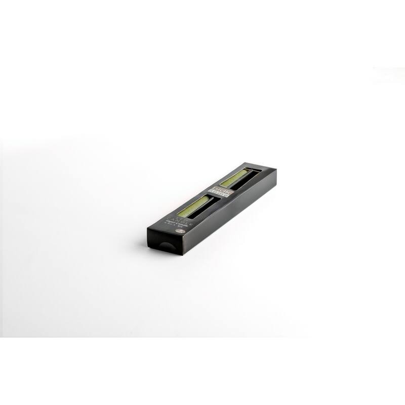 Medium LED Flameless Taper Candles - 8.5" - Green - Set of 2