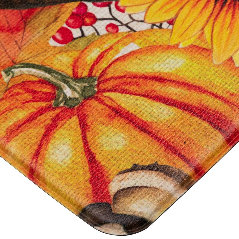 Happy Fall Y'all Kitchen Comfort Anti-Fatigue Floor Mat - 17.75" x 29.5"