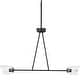 preview thumbnail 1 of 3, Maxim 26262SS Keppe 2 Light 5" Wide Linear Pendant Dark Bronze