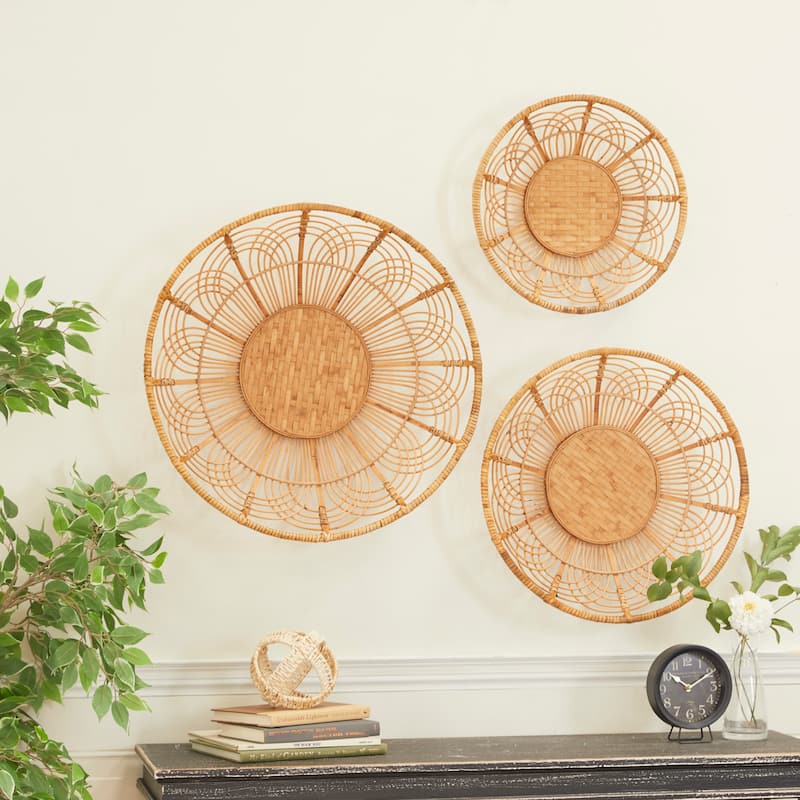 Brown Iron Bohemian Wall Decor (Set of 3)