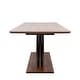 preview thumbnail 11 of 14, GDFStudio - Reynard Modern Multifunctional Extendable Console Dining Table with X-Base Design - 70.87"L