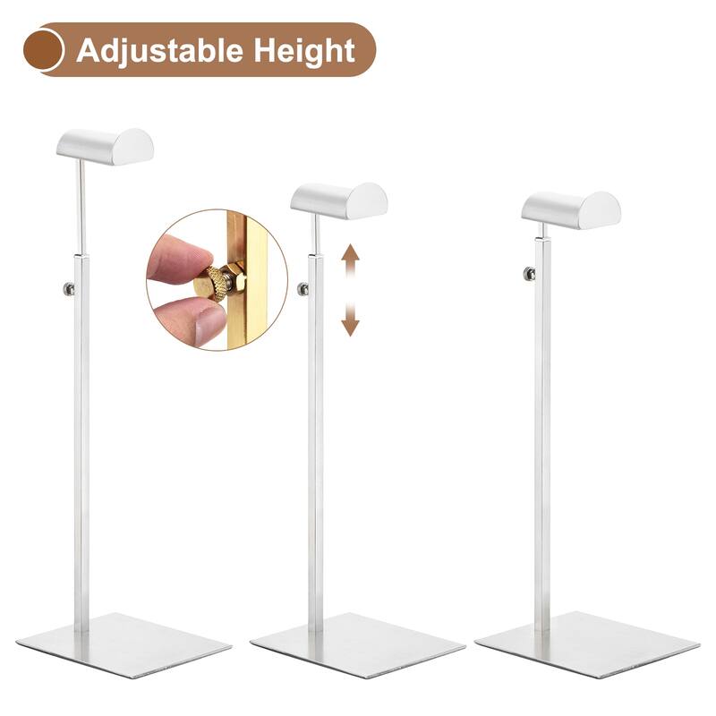Purse Display Stand, 2Pcs - Stainless Steel Purse Hanger, Adjustable