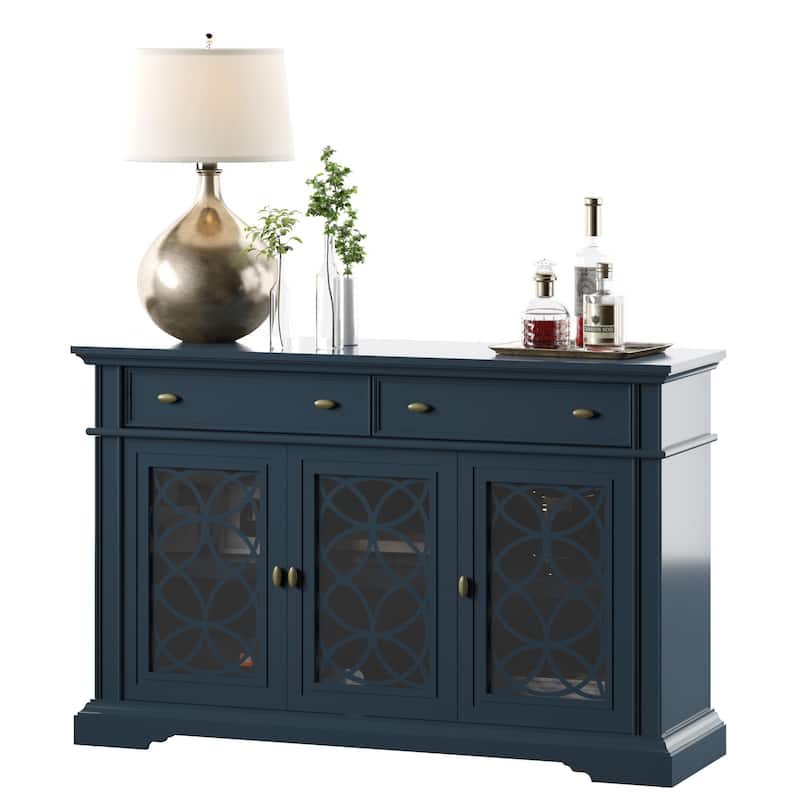 TV Stand for TVs up to 55" with Drawers - 51.75 " W x 15.0 " D x 32.75 " H