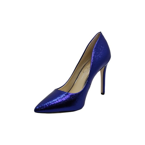 jessica simpson blue pumps