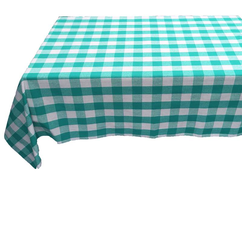 Fabstyles Country Check Cotton Tablecloth