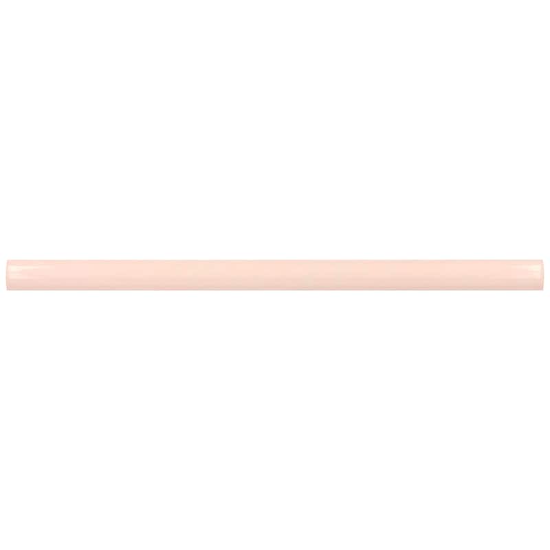 Apollo tile 0.5" x 8" Arte Glossy Pink Ceramic Tile (0.3 sq ft/case) - 10 Pack