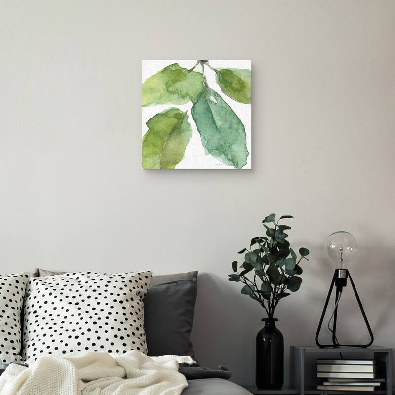 Blue and Green Garden VIII by Lisa Audit Canvas Art Print