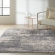 preview thumbnail 7 of 40, Calvin Klein Rush Abstract Modern Neutral Area Rug 4' x 6' - Grey/Beige