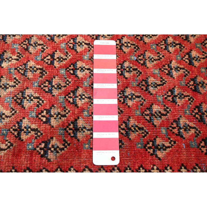 ECARPETGALLERY Hand-knotted Andelz Light Red Wool Rug - 3'7 x 6'4