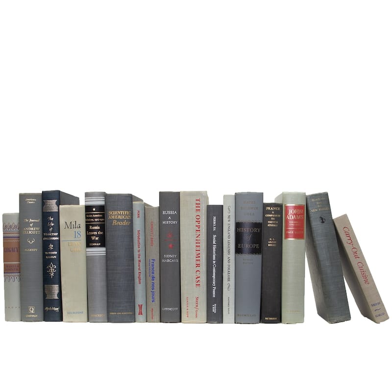 Books Grey Decorative Accessories: Vintage Granite Color By The Foot
